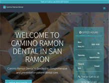 Tablet Screenshot of caminoramondental.com